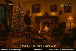 Legenda lui Moș Crăciun în atmosfera Eko Group Vila: O privire nostalgică asupra Crăciunului anilor ’30